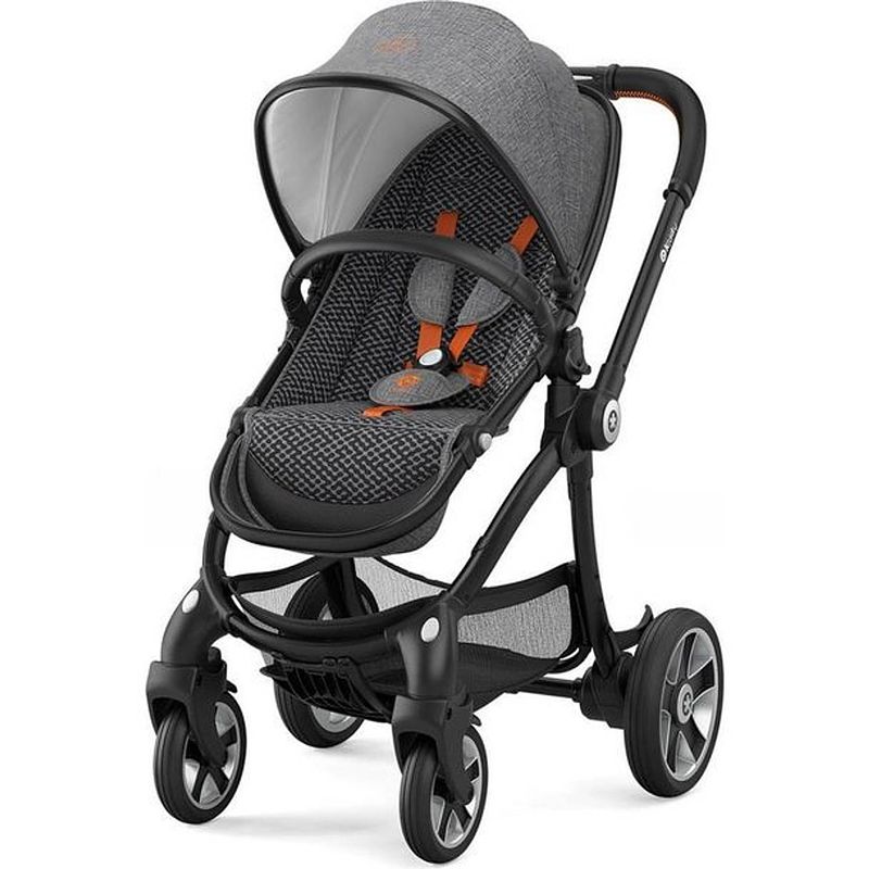 Foto van Kiddy kinderwagen evostar 1 retro charcoal