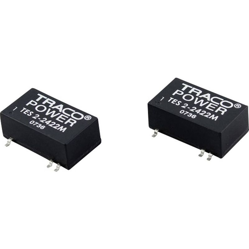 Foto van Tracopower tes 2-0513m dc/dc-converter, smd 5 v/dc 15 v/dc 133 ma 2 w aantal uitgangen: 1 x