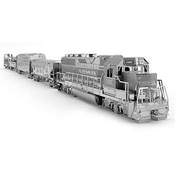 Foto van Metal earth freight train modelbouwset