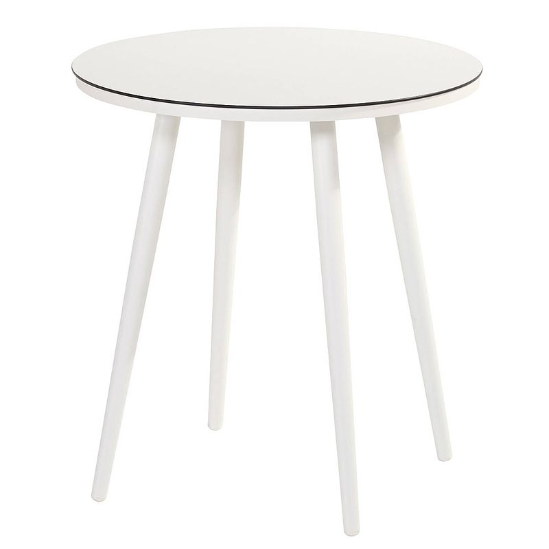 Foto van Hartman sophie studio bistro tuintafel hpl rond - ø66x73 - wit