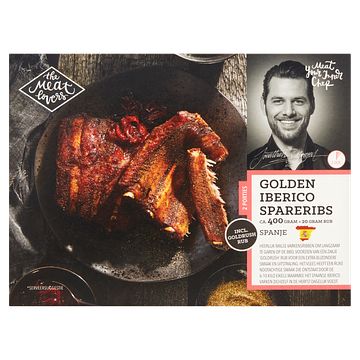 Foto van The meat lovers golden iberico spareribs ca. 300g bij jumbo