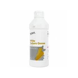 Foto van Mont marte® witte textuur gesso 500 ml - waterbasis schilder primer
