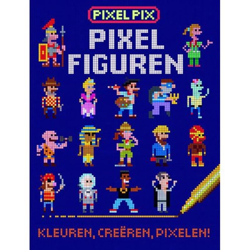 Foto van Pixel figuren - pixel pix