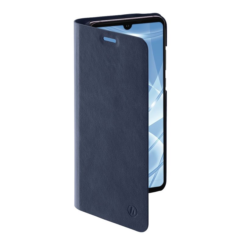 Foto van Hama booklet guard pro huawei p30 telefoonhoesje blauw