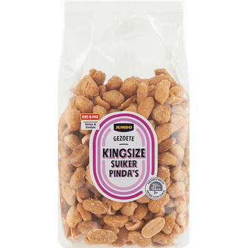 Foto van Jumbo kingsize suiker pinda'ss 300g