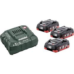 Foto van Metabo metabo 685132000 accu en acculader voor gereedschap 18 v 4.0 ah lihd