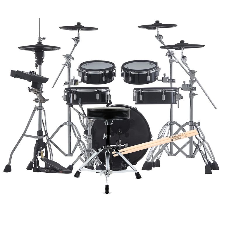 Foto van Roland vad306 v-drums acoustic design complete hardware bundel