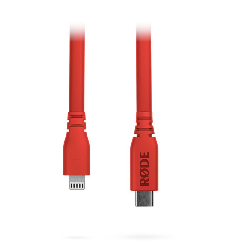 Foto van Rode sc19 red usb-c - lightning kabel (1.5 m)