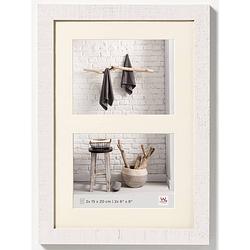 Foto van Walther design fotolijst home 2x 15x20 cm poolwit