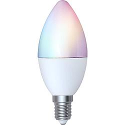 Foto van Alpina smart home rgb lamp - e14 - led - app besturing - voice control - alexa - google home