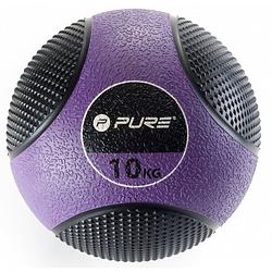 Foto van Pure2improve medicine ball 10 kg paars/zwart