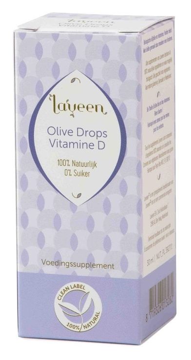 Foto van Laveen olive drops vitamine d druppels