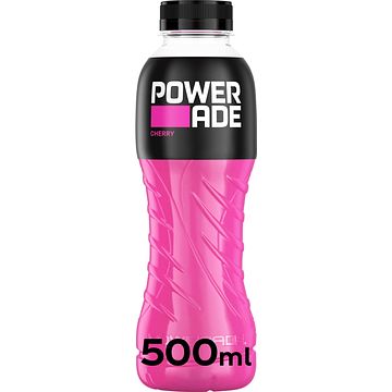 Foto van Powerade cherry isotonic sports drink 500ml bij jumbo