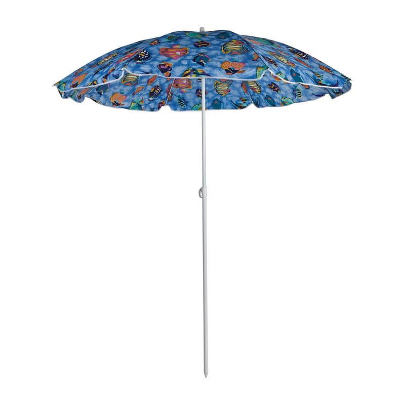 Foto van Strandparasol ocean life - ⌀180 cm