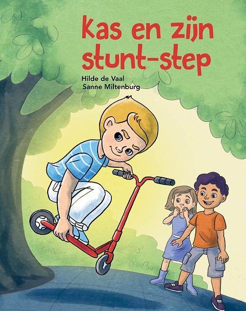 Foto van Kas en zijn stunt-step - hilde de vaal - ebook