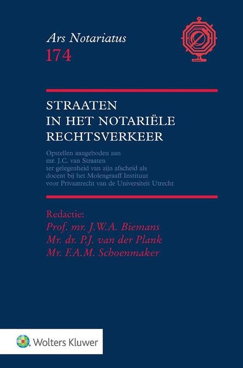 Foto van Straaten in het notariële rechtsverkeer - paperback (9789013165364)