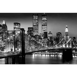 Foto van Gbeye new york manhattan black deco panel 90x60cm