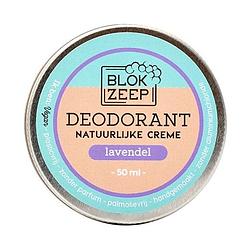 Foto van Blokzeep deodorant creme lavendel