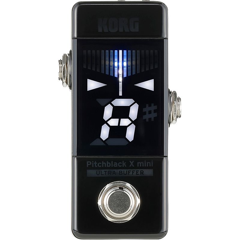 Foto van Korg pitchblack x mini chromatische pedaal tuner