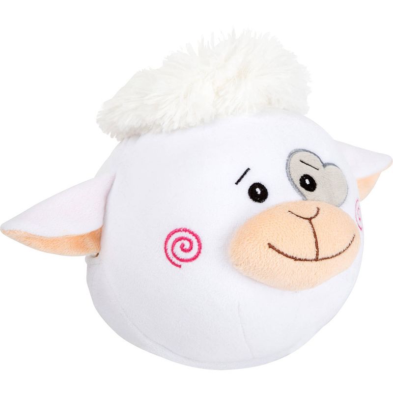 Foto van Small foot knuffelbal schaap en hond 20 cm wit/beige