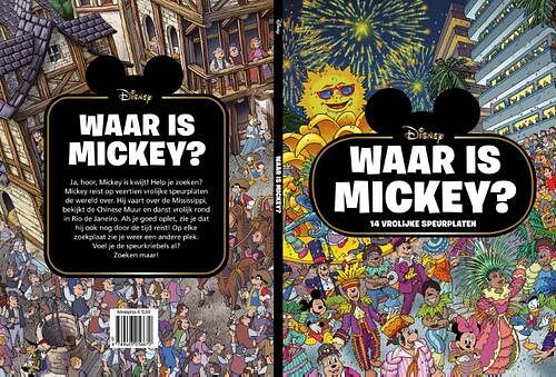 Foto van Waar is mickey? - hardcover (9789463056670)