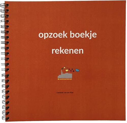 Foto van Opzoekboekje rekenen - liesbeth van der plas - paperback (9789493065055)