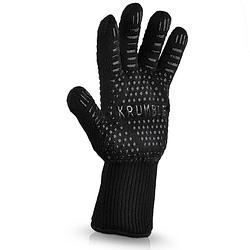Foto van Krumble hittebestendige oven handschoen - zwart