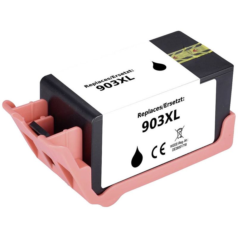 Foto van Renkforce inktcartridge vervangt hp 903 xl (t6m15ae) compatibel zwart rf-5655876