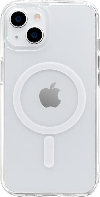 Foto van Bluebuilt hard case apple iphone 13 back cover met magsafe transparant