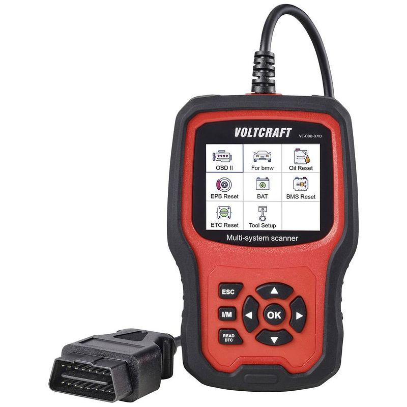 Foto van Voltcraft vc-obd-9710 obd ii diagnosetool