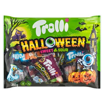 Foto van Trolli halloween sweet & sour 360g bij jumbo
