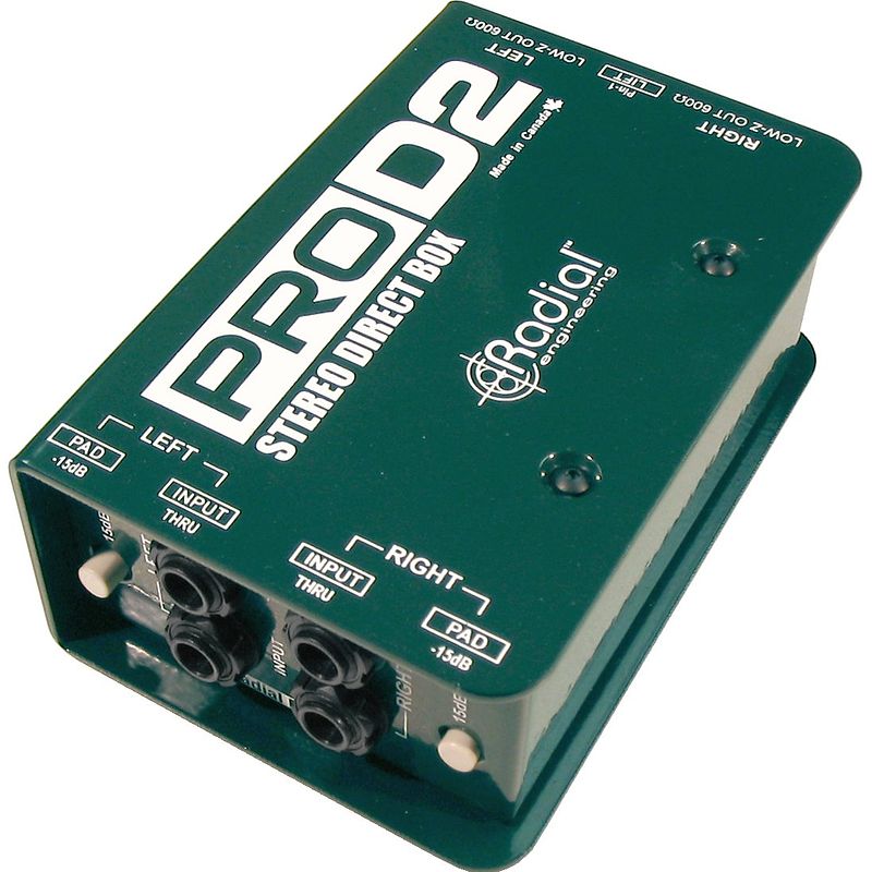 Foto van Radial engineering prod2 stereo direct box