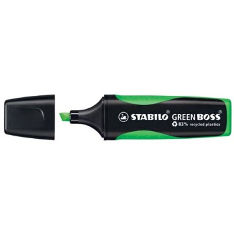 Foto van Stabilo markeerstift green boss groen