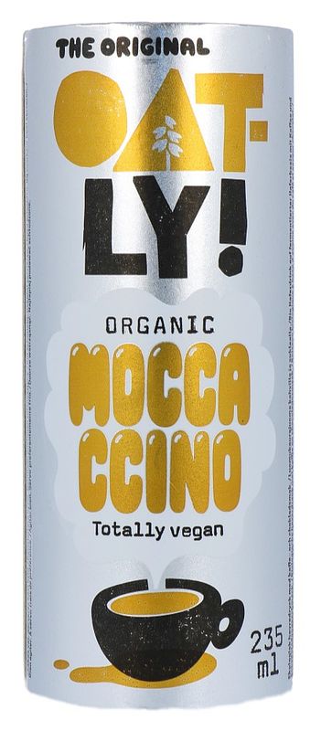 Foto van Oatly mocha latte