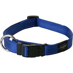 Foto van Rogz for dogz hondenhalsband fanbelt 34-56 cm nylon blauw