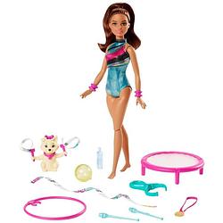 Foto van Barbie tienerpop spin 'sn twirl gymnast 29 cm
