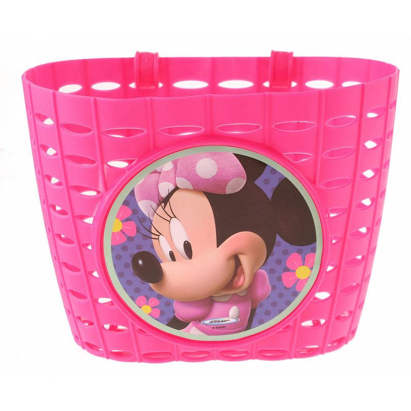 Foto van Disney fietsmand minnie mouse 4 liter roze