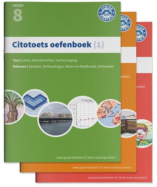 Foto van Citotoets oefenboek - paperback (9789082357950)