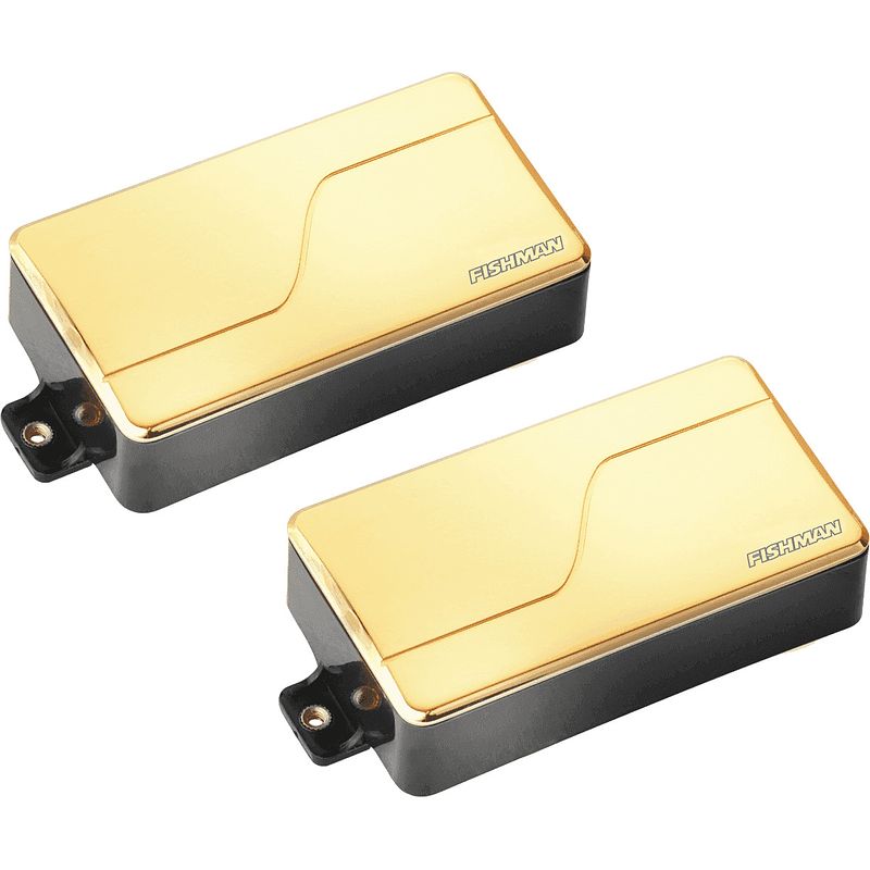 Foto van Fishman prf-mhb-sg2 fluence modern humbucker set gold