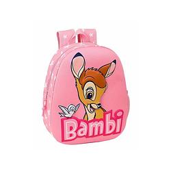 Foto van Disney bambi peuterrugzak 3d - 32 x 27 x 10 cm - polyester