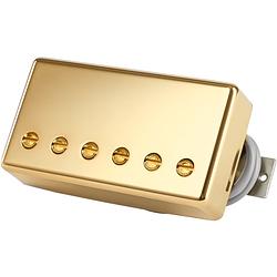 Foto van Gibson 498t hot alnico double black gold cover humbucker element