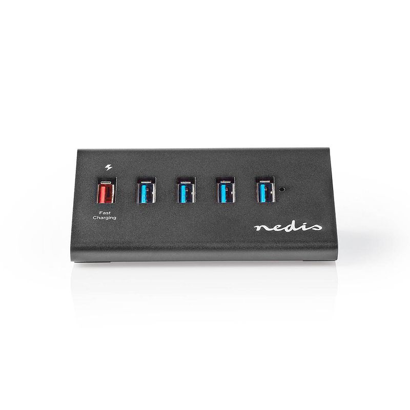 Foto van Nedis usb-hub - uhubup3510bk