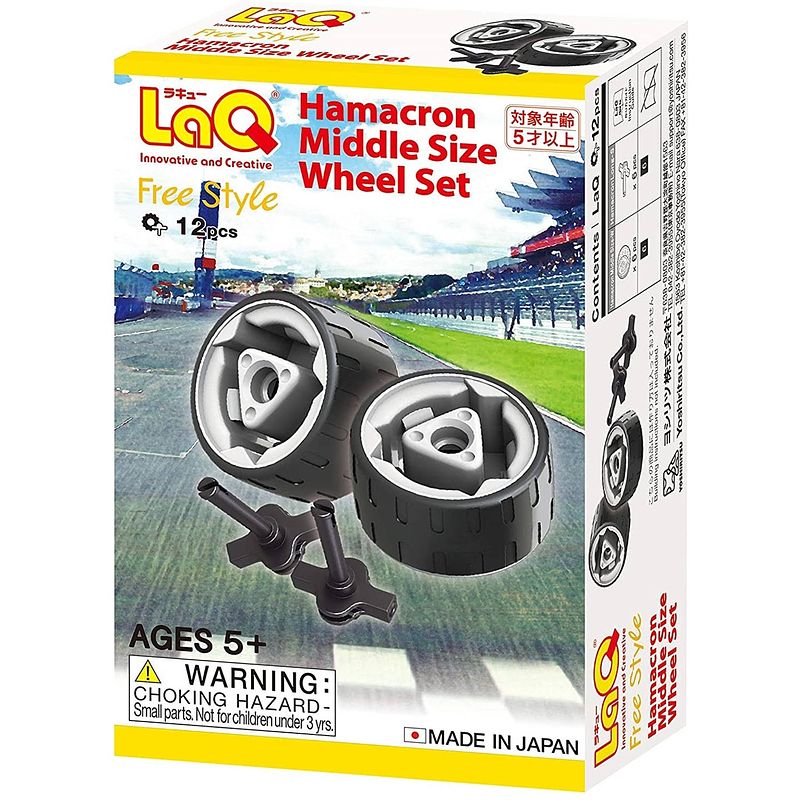 Foto van Laq free style hamacron middle size wheel parts set