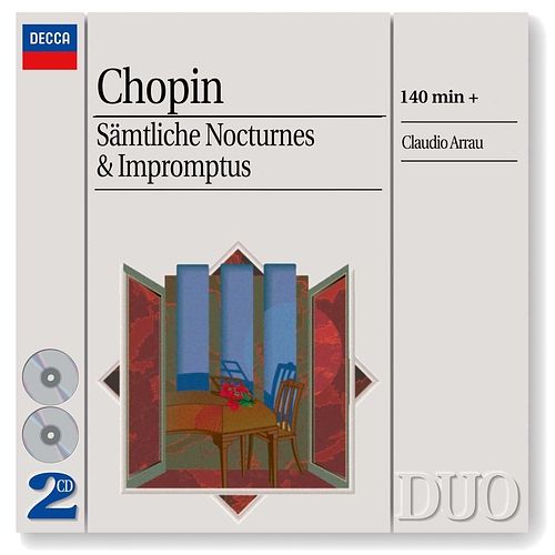 Foto van Chopin: the complete nocturnes/the complete improm - cd (0028945633626)