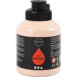 Foto van Packlinq pigment art school. licht beige. dekkend. 500 ml/ 1 fles