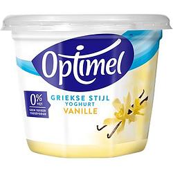 Foto van Optimel yoghurt griekse stijl vanille 1 x 450g bij jumbo