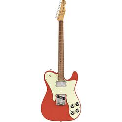 Foto van Fender vintera 70s telecaster custom fiesta red pf met gigbag