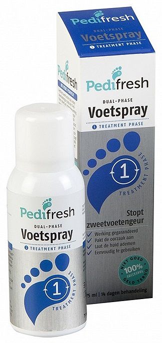 Foto van Pedifresh voetspray fase 1