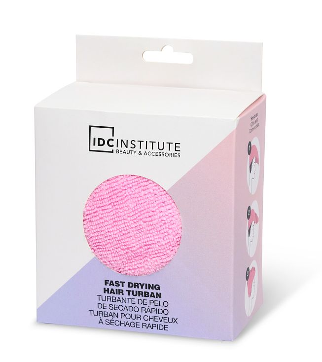 Foto van Idc institute fast drying hair turban