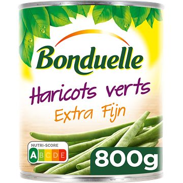 Foto van Bonduelle haricots verts gerangschikt 800g bij jumbo